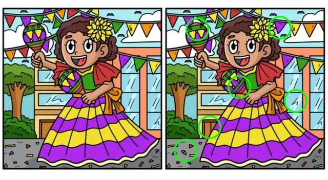 retos visuales diferencias