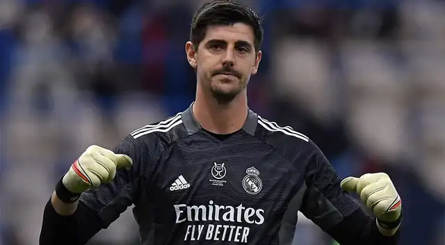 Thibaut Courtois no quedó conforme con la victoria del Real Madrid ante Chelsea. Thibaut Courtois no quedó conforme con la victoria del Real Madrid ante Chelsea.
