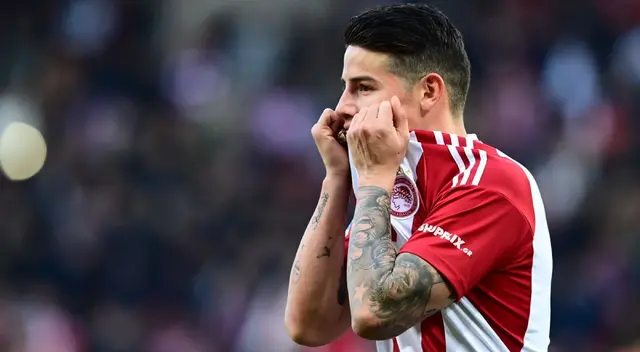 James Rodriguez rescindió su contrato con el Olympiacos de Grecia