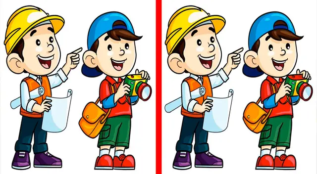 Solo tienes 7 segundos para ubicar las diferencias en este reto extremo.