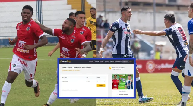 Conoce el precio de las entradas para el Unión Comercio vs. Alianza Lima. Conoce el precio de las entradas para el Unión Comercio vs. Alianza Lima.