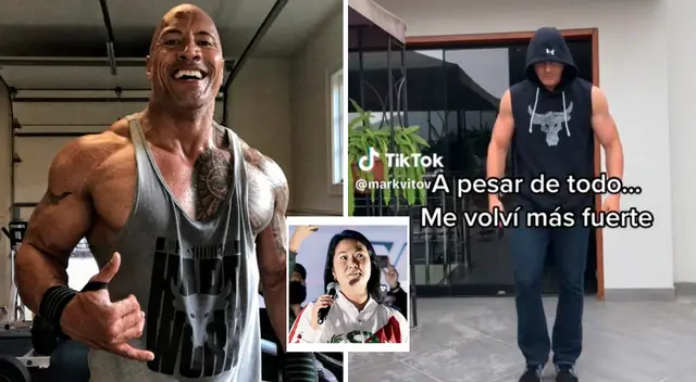Mark Vito mostró su nuevo físico y fue comparado con el actor 'La Roca'. Mark Vito mostró su nuevo físico y fue comparado con el actor 'La Roca'.