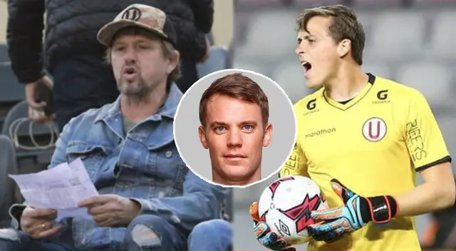 El exportero de universitario se animó a hacer esta peculiar comparación con respecto a su hijo.