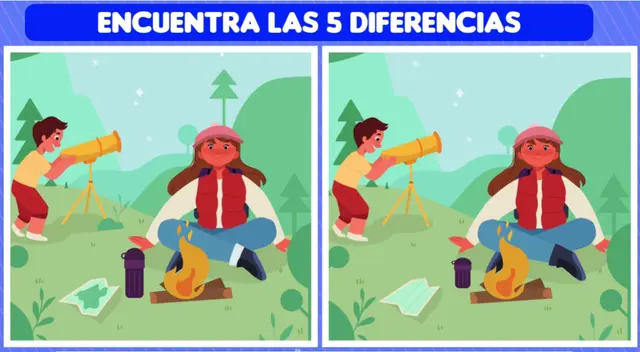 Sí tienes una vista habilidosa podrás hallar las diferencias.