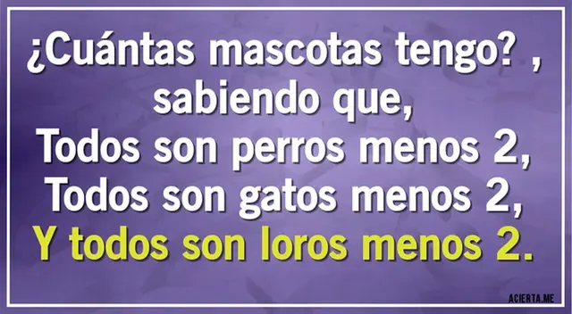 Solo las personas más inteligentes superaron este acertijo en 7 segundos. Solo las personas más inteligentes superaron este acertijo en 7 segundos.