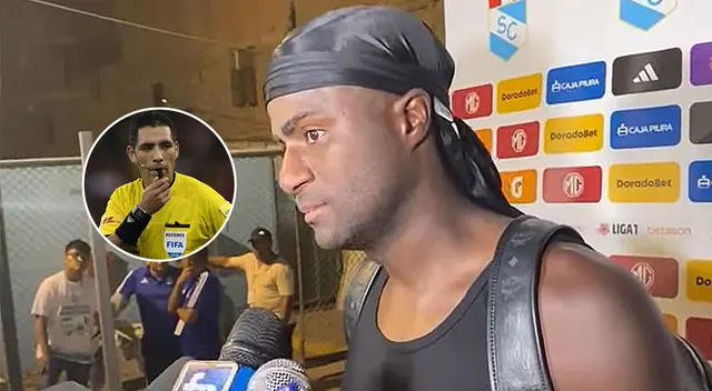 Christian Ramos tras la expulsión de Jhilmar Lobatón ante Cristal: "Haro arbitró bien"