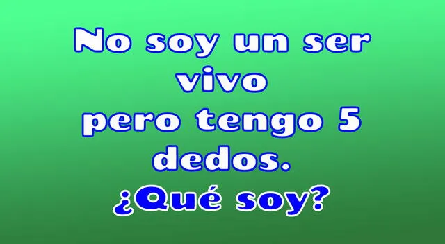 Descifra la adivinanza en tiempo récord y conságrate un GENIO Descifra la adivinanza en tiempo récord y conságrate un GENIO