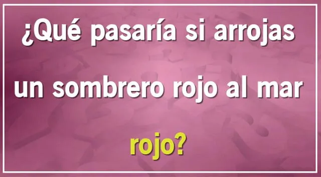 Solo una persona inteligente podrá resolver este enigma en solo segundos.