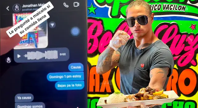 El boxeador peruano tuvo una singular respuesta cuando le consultaron sobre la comida que sirven en su restobar.