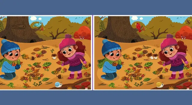 Solo una persona con increíble habilidad visual detecta las diferencias en cuestión de segundos.