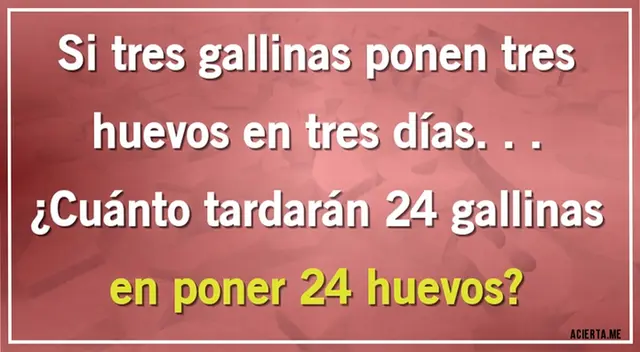Solo tienes 7 segundos para resolver este complicado acertijo nivel EXTREMO. Solo tienes 7 segundos para resolver este complicado acertijo nivel EXTREMO.