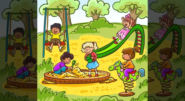 Solo una vista privilegiada logra captar el error en esta imagen. Solo una vista privilegiada logra captar el error en esta imagen.