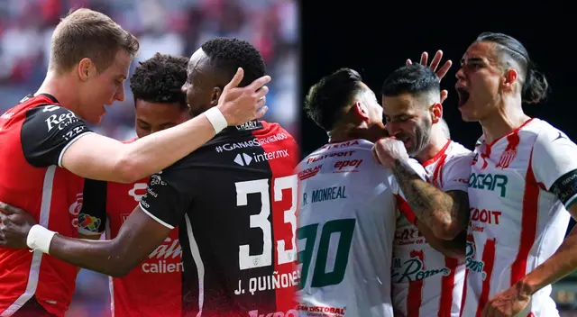 Atlas vs Necaxa por Liga MX