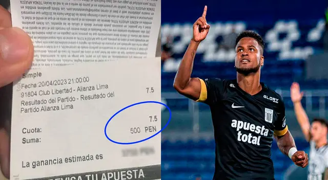 El hincha se llevó un jugoso premio por confiar en su amada Alianza Lima.