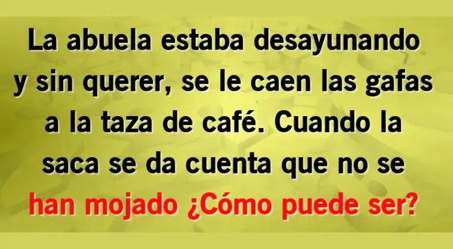 ¿Serás capaz de descifrar la respuesta de este complicado enigma?