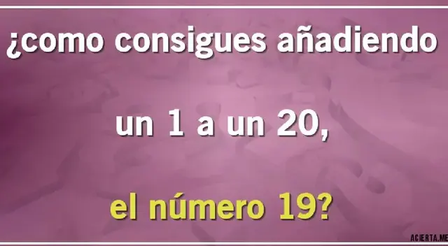 ¿Cuál es la respuesta? Halla la solución en solo 7 segundos