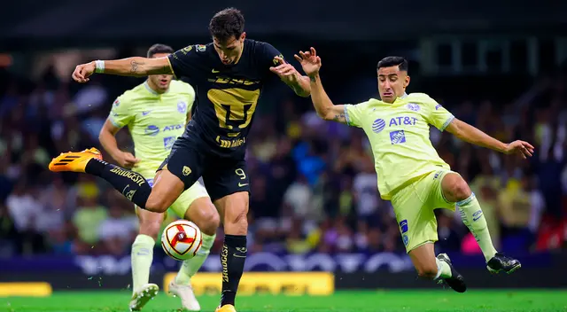 Pumas y América se enfrentan por la Liga MX