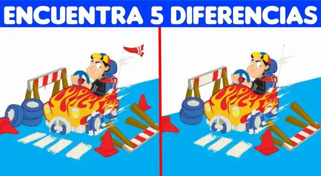 Halla las 5 diferencias del desafío en solo 6 segundos Halla las 5 diferencias del desafío en solo 6 segundos