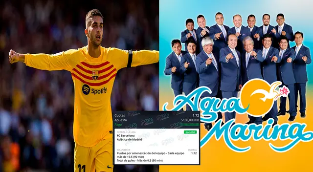 Hincha logró llevarse miles de soles tras apostar en el Barcelona vs. Atlético de Madrid.