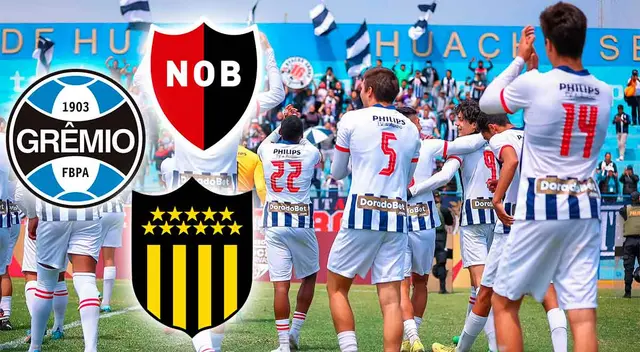 Alianza Lima se enfrentará a Gremio, Newell's y Peñarol