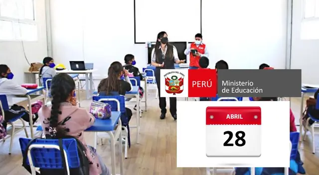 28 de abril Día No Laborable: Minedu aclara si habrá o no clases en colegios 28 de abril Día No Laborable: Minedu aclara si habrá o no clases en colegios