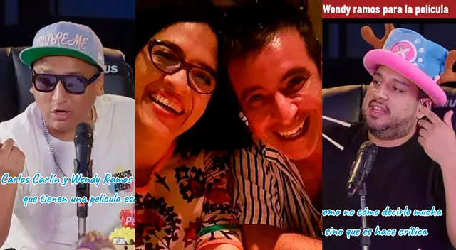 Comediantes revelaron que se reunirían con Wendy Ramos y Carlos Carlín para invertir en su película.
