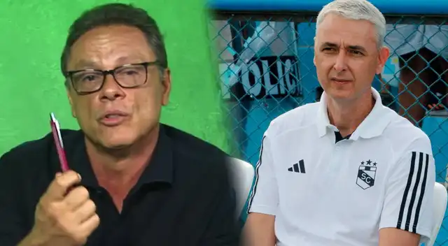 Periodista brasileño advirtió a Cristal sobre mala relación de Tiago Nunes con referentes.