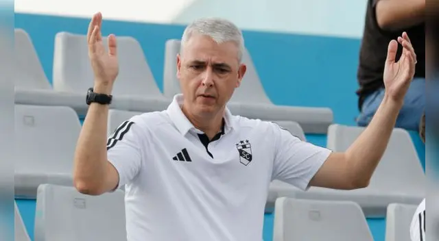 Tiago Nunes llegó a Sporting Cristal este 2023. Foto: GLR Tiago Nunes llegó a Sporting Cristal este 2023. Foto: GLR