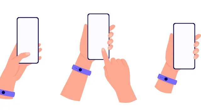 ¿Cómo sueles agarrar el celular? Elige uno y conoce si eres controlador