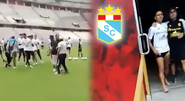 Hinchas de Sporting Cristal irrumpieron entrenamientos en el Nacional Hinchas de Sporting Cristal irrumpieron entrenamientos en el Nacional