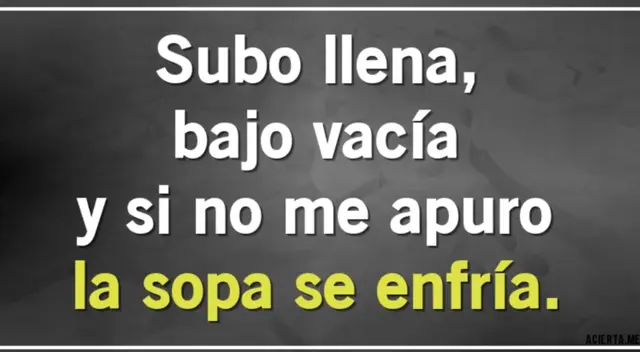 Solo tienes pocos segundo para atinar de quien se trata.