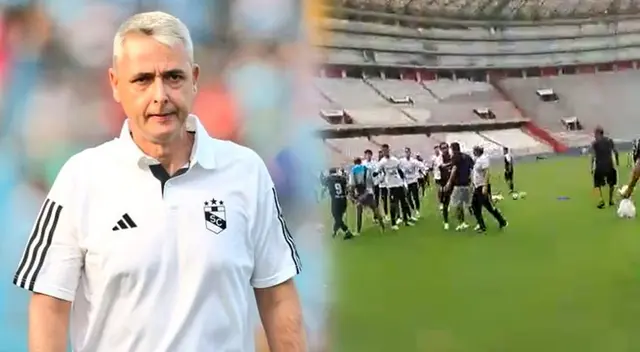 Tiago Nunes no toleró lo ocurrido entre hinchas y futbolistas de Sporting Cristal Tiago Nunes no toleró lo ocurrido entre hinchas y futbolistas de Sporting Cristal