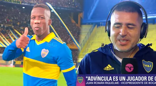 Juan Román Riquelme habló de Luis Advíncula tras su tremendo partido ante Racing Juan Román Riquelme habló de Luis Advíncula tras su tremendo partido ante Racing