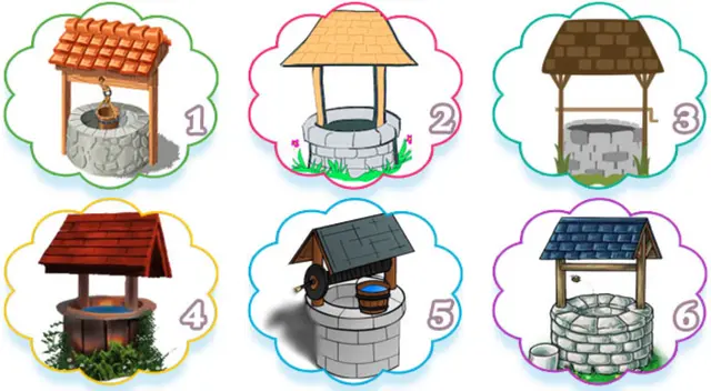 Elige un pozo y descubre lo que dirá de tu carácter.