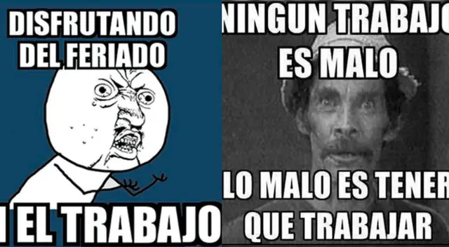 Día del trabajo: memes para enviar por WhatsApp Día del trabajo: memes para enviar por WhatsApp