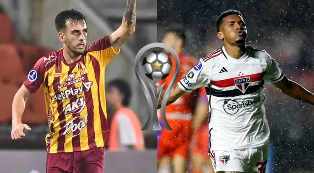Tolima juega como local ante Sao Paulo por la Copa Sudamericana.