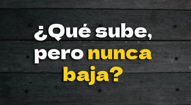 Prueba tu habilidad deductiva y responde el enigma.