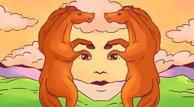 ¿Dos caballos o una cara? De acuerdo a tu elección, sabrás lo que te depara el destino para tu vida.