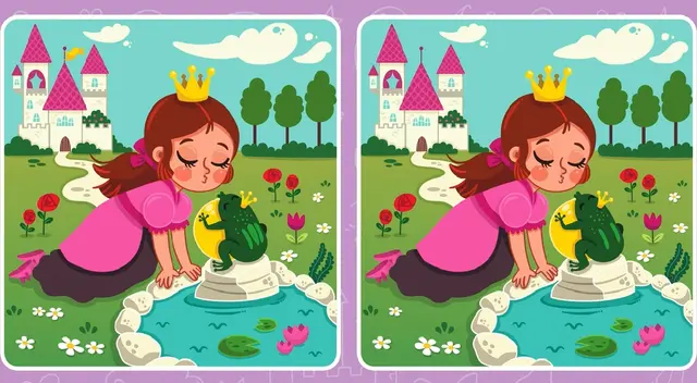 Encuentra las 5 diferencias que oculta el reto visual en el tiempo establecido Encuentra las 5 diferencias que oculta el reto visual en el tiempo establecido