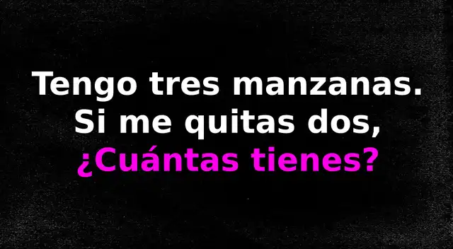 Reta a tu mente y resuelve el acertijo.