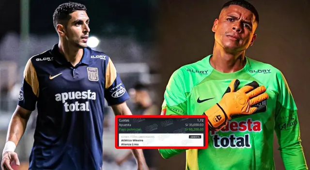 Apostó al partido de Alianza Lima vs Atlético Mineiro y perdió mucho dinero en 90 minutos. Apostó al partido de Alianza Lima vs Atlético Mineiro y perdió mucho dinero en 90 minutos.
