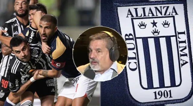 El periodista deportivo crítico el juego de Alianza en Brasil.