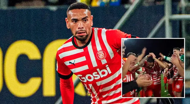Callens tuvo minutos en el triunfo del Girona ante Mallorca el día de su cumpleaños.