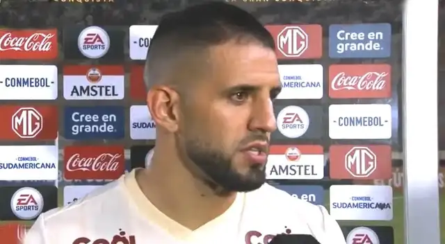 Matías Di Benedetto expresó su sentir tras victoria de Universitario