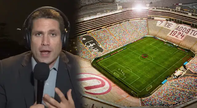 Paco Bazán resaltó los más de 50 mil hinchas en el Estadio Monumental ante Santa Fe