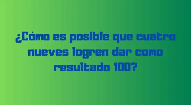Según mayoría de los usuarios, es imposible obtener la respuesta de este acertijo. Según mayoría de los usuarios, es imposible obtener la respuesta de este acertijo.