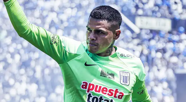 Ángelo Campos, portero de Alianza Lima, se encuentra lesionado.