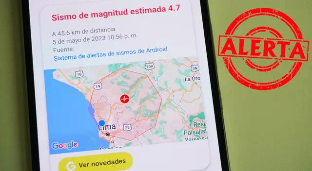 ¿Te llegó un SMS de alerta por un sismo? Conoce todo sobre este sistema avanzado de Google