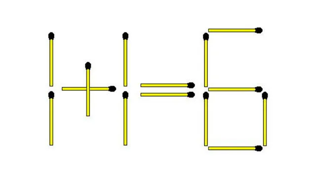 Analiza cada detalle y encuentra la solución al acertijo con cerillos. Analiza cada detalle y encuentra la solución al acertijo con cerillos.