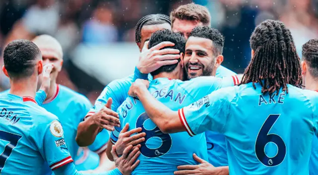 Manchester City ganó 2-1 a Leeds por la Premier League